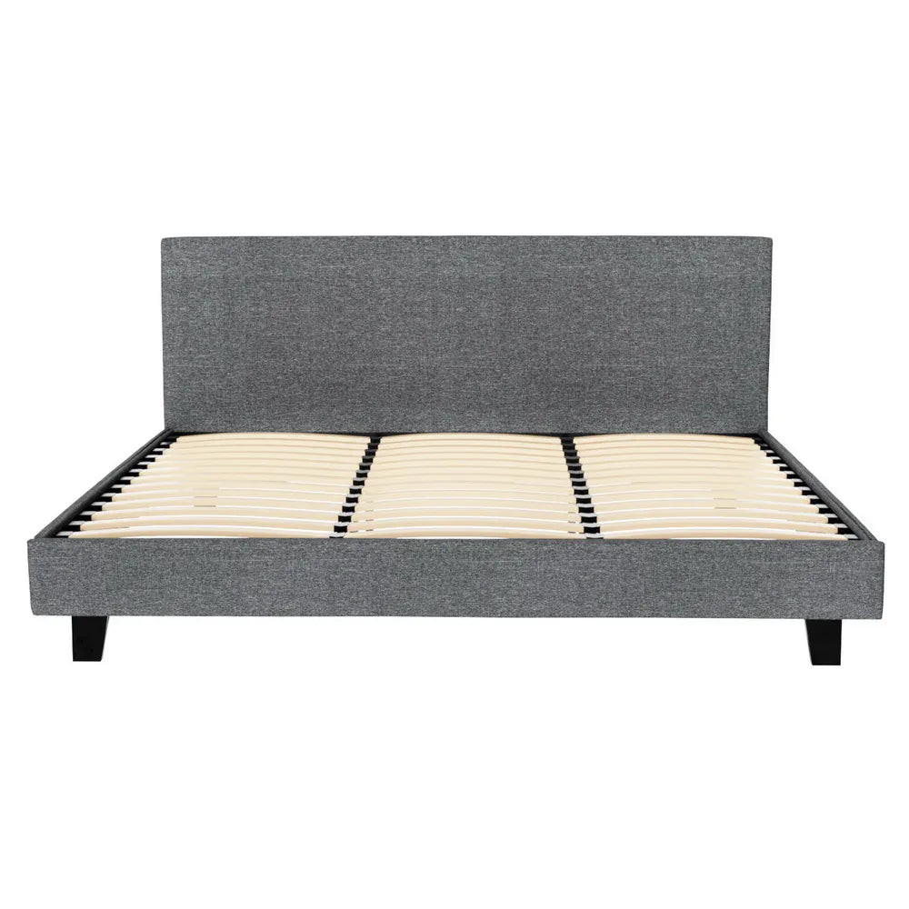 Artiss Bed Frame King Size Grey NEO - Mekamart Australia