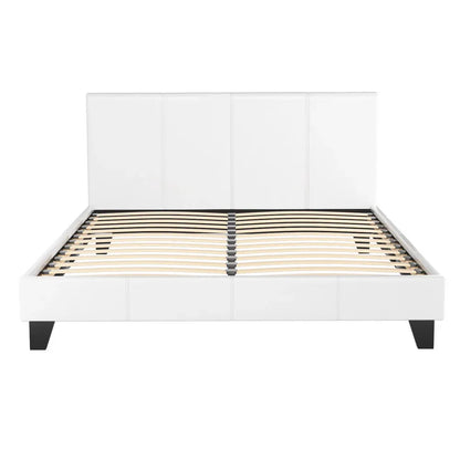 Artiss Bed Frame Queen Size White NEO - Mekamart Australia