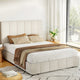 Artiss Bed Frame Double Size Beige TETTE - Mekamart Australia