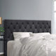 Artiss Bed Head Headboard King Size Fabric - CAPPI Charcoal - Mekamart Australia