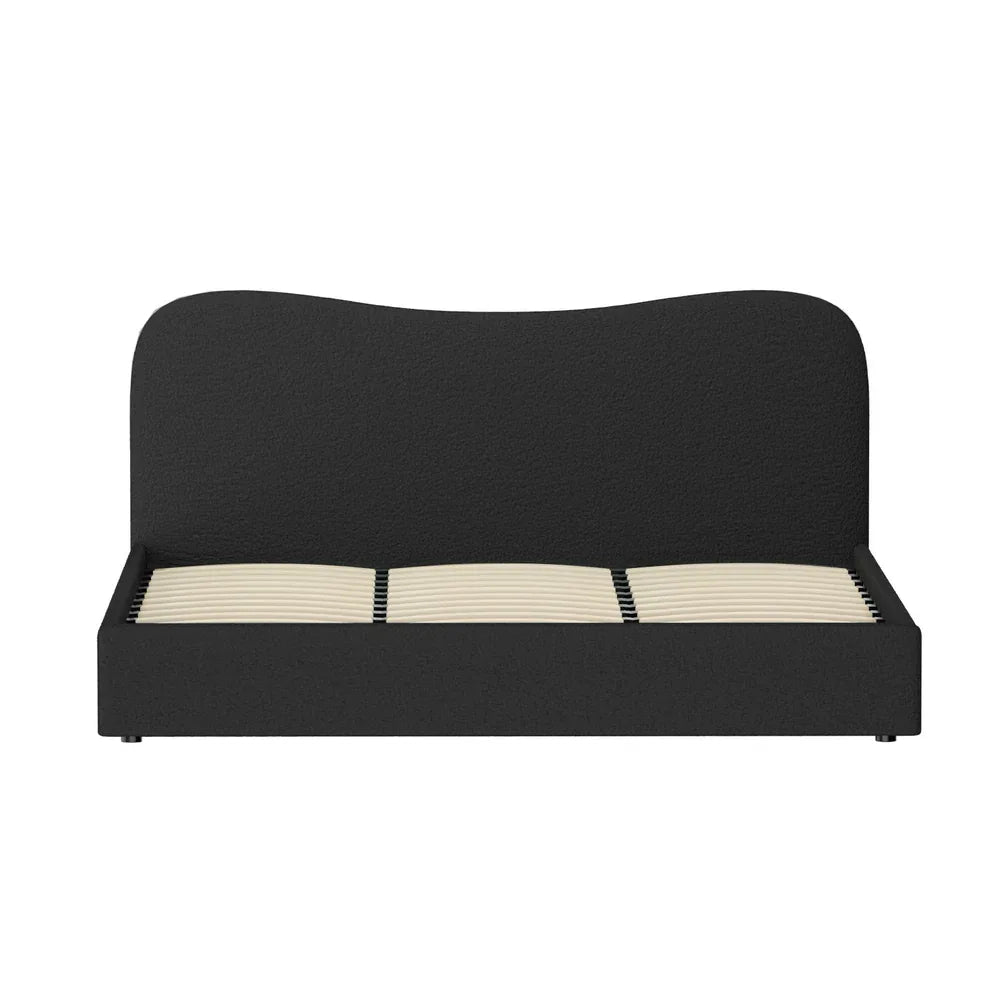 Artiss Bed Frame King Size Boucle DARA - Mekamart Australia