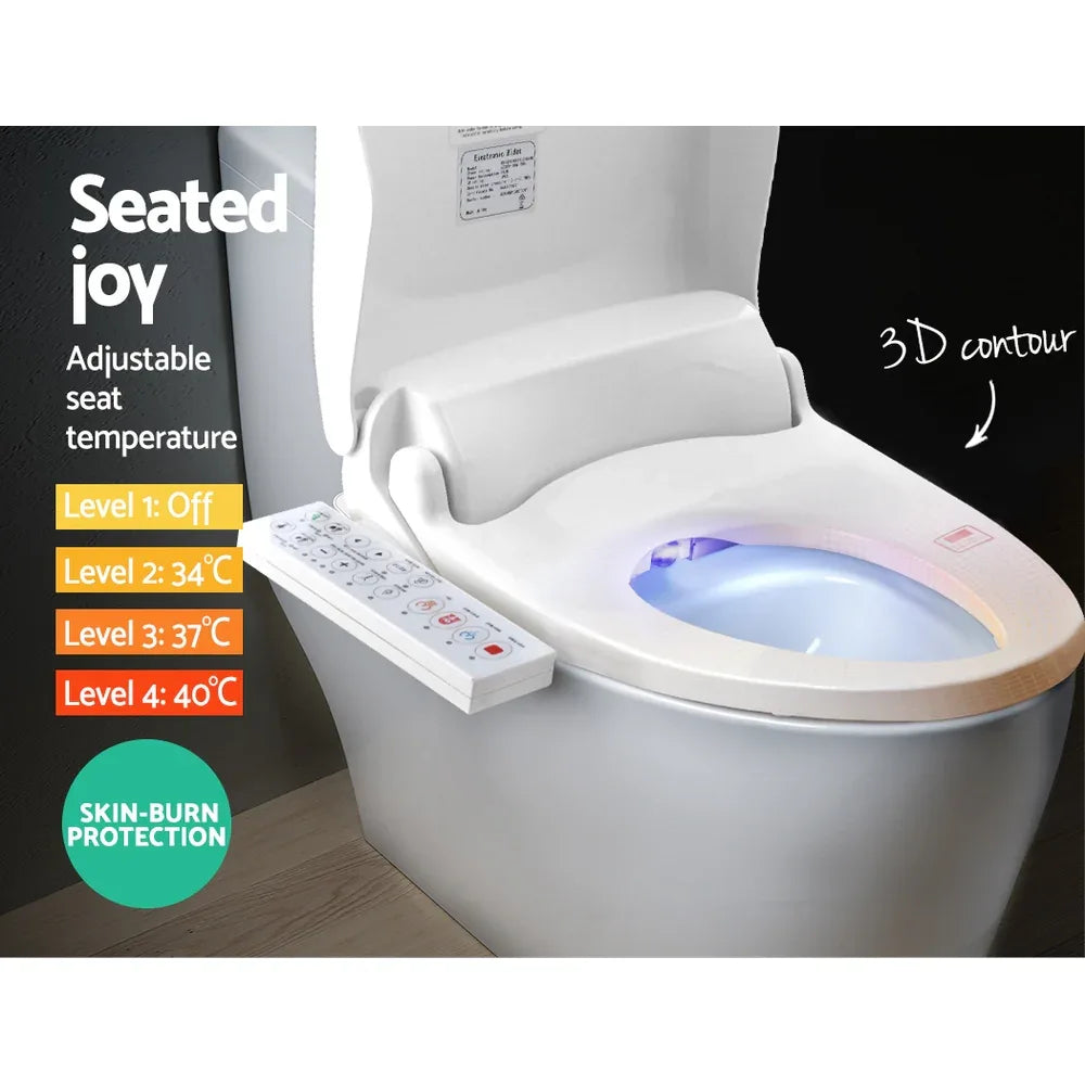 Cefito Electric Bidet Toilet Seat Cover Bathroom Spray Water Wash V Shape - Mekamart Australia