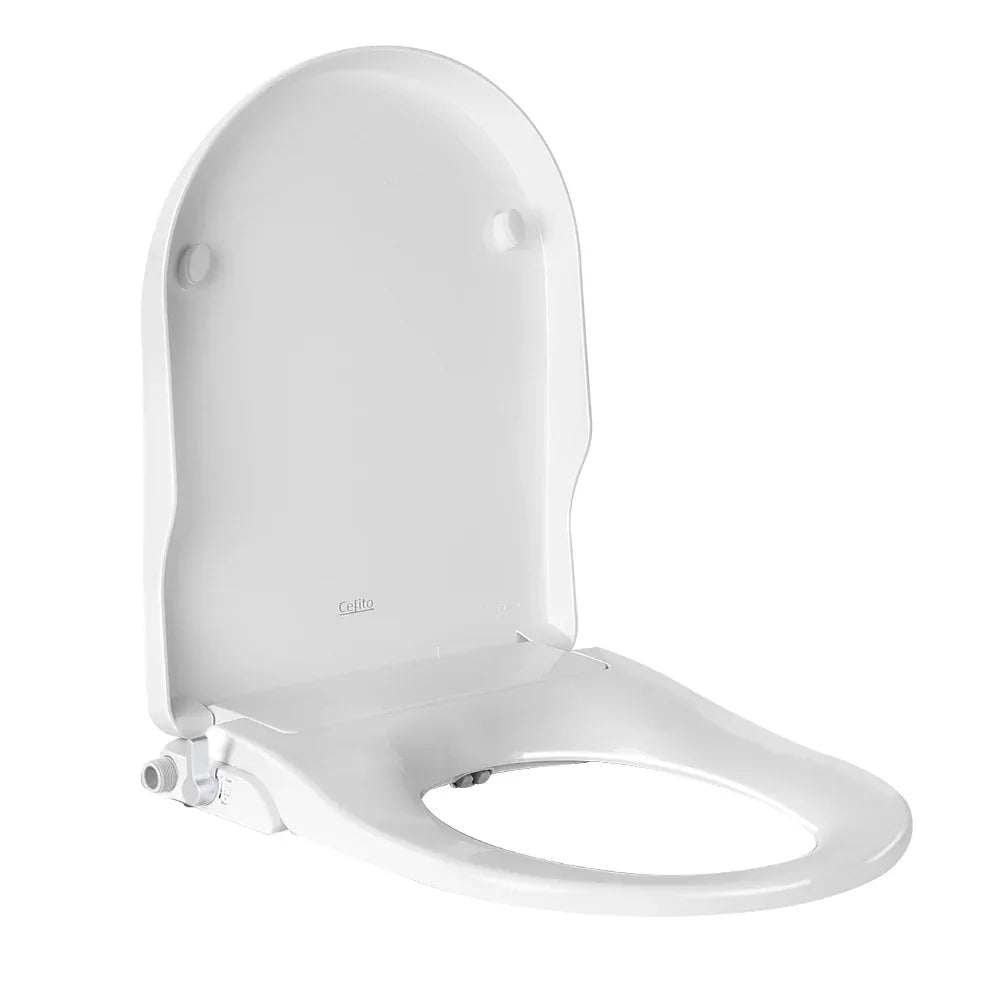 Cefito Non Electric Bidet Toilet Seat Cover Auto Smart Water Wash Dry - Mekamart Australia