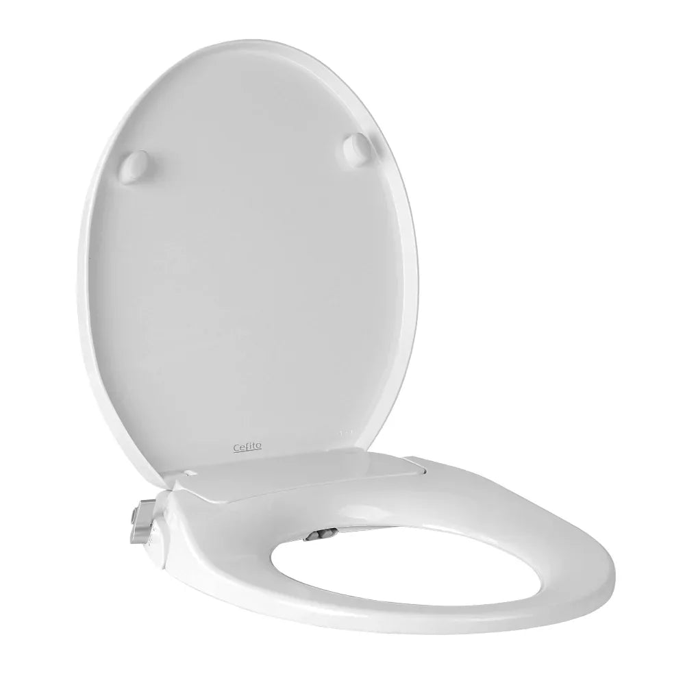 Cefito Non Electric Bidet Toilet Seat Cover Auto Water Spray Wash Knob Control - Mekamart Australia