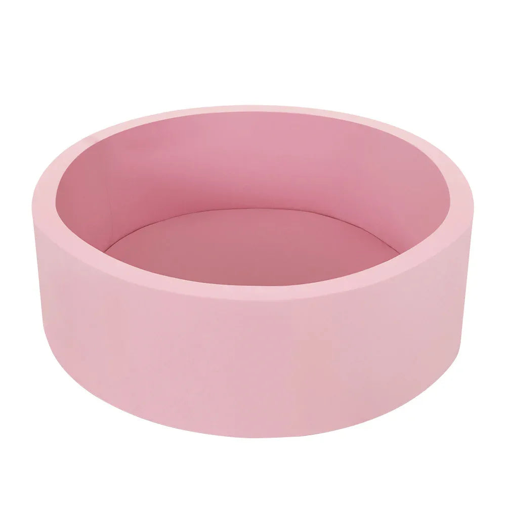 Keezi Kids Ball Pit 90x30cm Ocean Foam Play Pool Barrier Toys Children Pink - Mekamart Australia