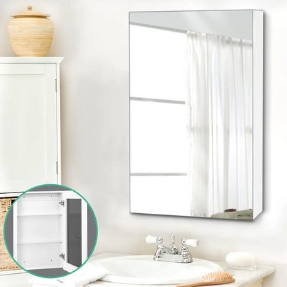 Cefito Bathroom Mirror Cabinet 450x720mm White - Mekamart Australia