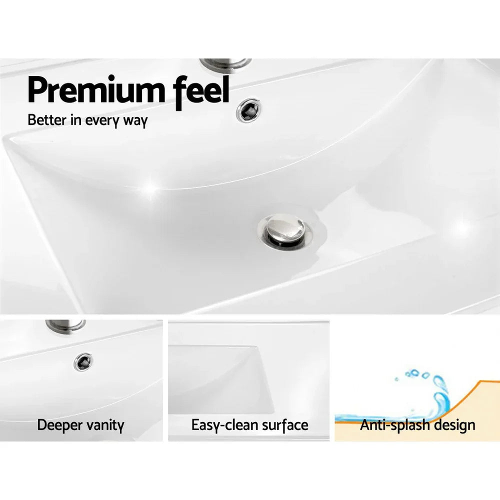 Cefito Vanity Unit 765mm Freestanding Basin Cabinet - Mekamart Australia