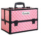 Embellir Portable Cosmetic Beauty Makeup Case - Diamond Pink - Mekamart Australia