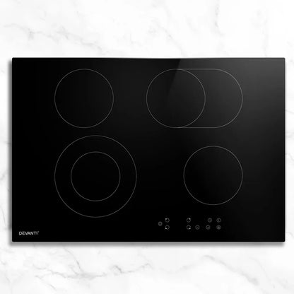 Devanti Electric Ceramic Cooktop 77cm - Mekamart Australia
