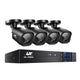 UL-TECH 1080P Security Camera System 4CH DVR with 4 CCTV Square Cameras