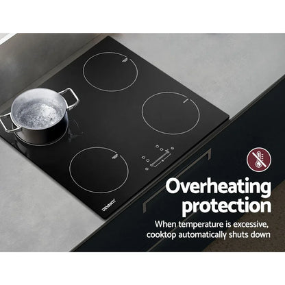 Devanti Induction Cooktop 60cm Electric Cooker - Mekamart Australia