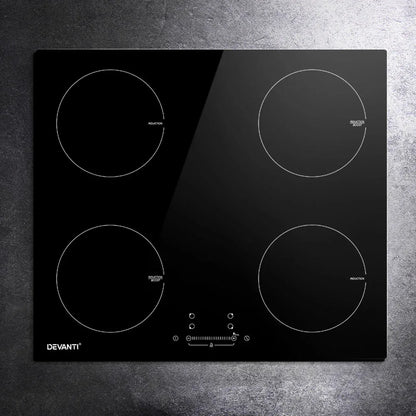 Devanti Induction Cooktop 60cm Electric Cooker - Mekamart Australia