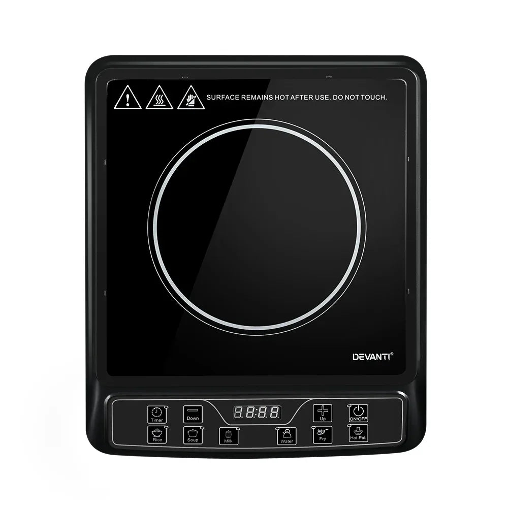 Devanti Induction Cooktop 30cm Portable Cooker - Mekamart Australia