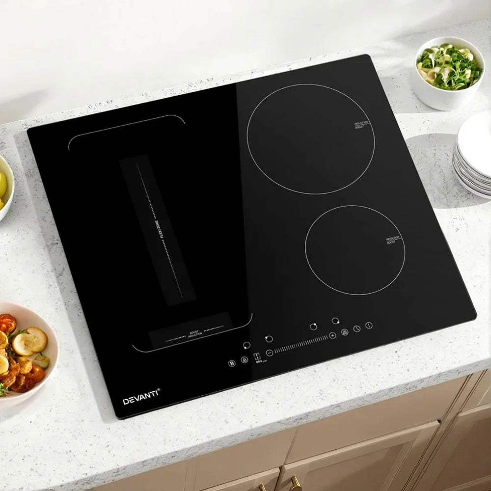 Devanti Induction Cooktop 60cm Electric Cooker - Mekamart Australia