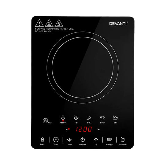 Devanti Electric Ceramic Cooktop 30cm - Mekamart Australia