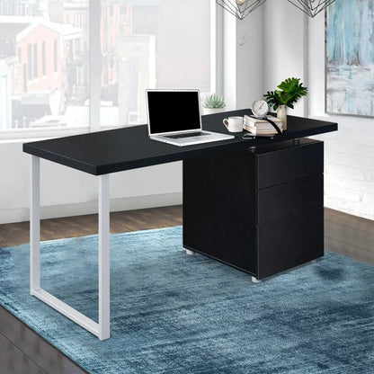 Artiss Computer Desk Drawer Black 140CM - Mekamart Australia