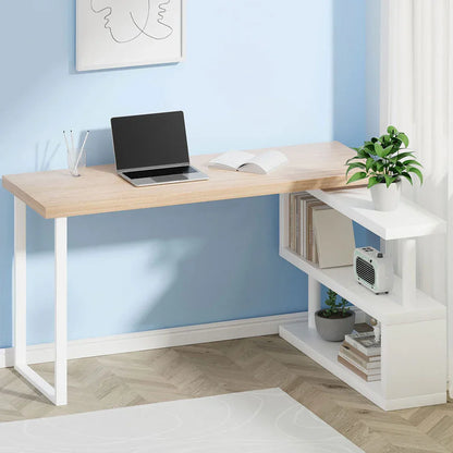 Artiss Computer Desk Bookshelf 140CM - Mekamart Australia