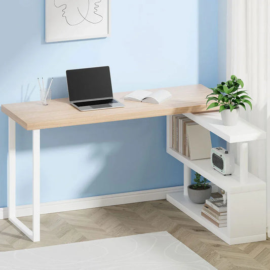 Artiss Computer Desk Bookshelf 140CM - Mekamart Australia