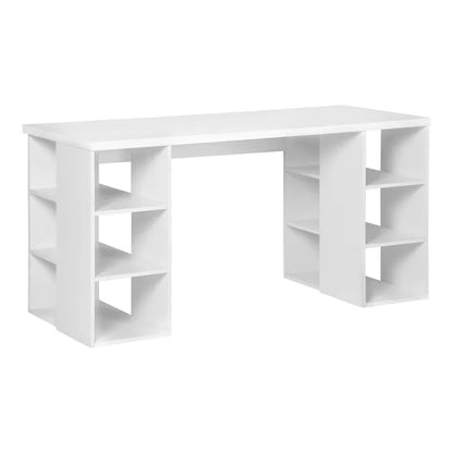 Artiss Computer Desk Bookshelf White 150CM - Mekamart Australia