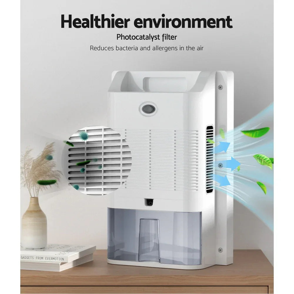 Devanti Dehumidifier 2L Air Purifier White - Mekamart Australia