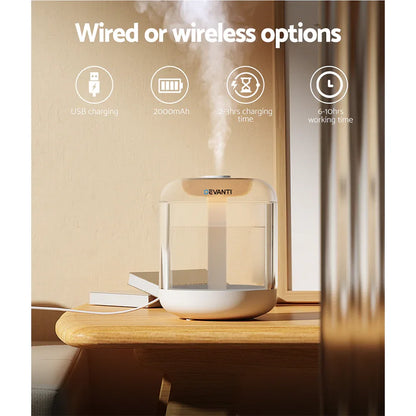 Devanti Aroma Diffuser Aromatherapy Humidifier 1L - Mekamart Australia