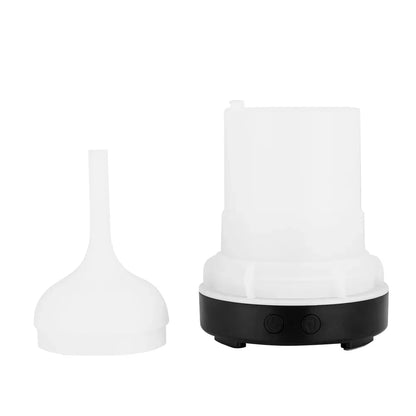 Devanti Aromatherapy Aroma Diffuser Essential Oil Humidifier LED Glass Marble - Mekamart Australia