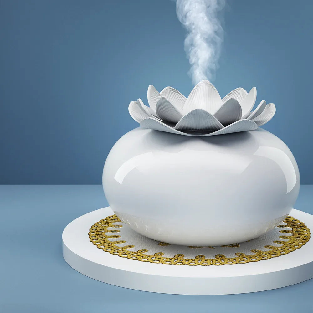 Devanti Aroma Diffuser Aromatherapy Lotus 200ml - Mekamart Australia