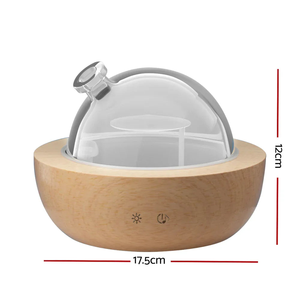Devanti Aroma Diffuser Aromatherapy Glass 200ml - Mekamart Australia