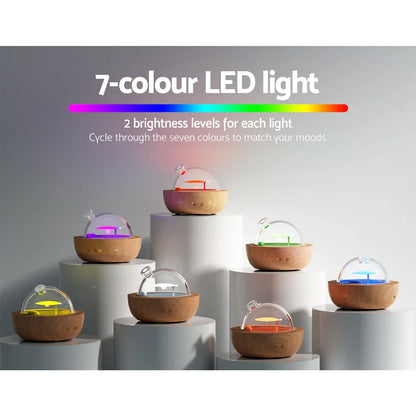 Devanti Aroma Diffuser Aromatherapy Glass 200ml - Mekamart Australia