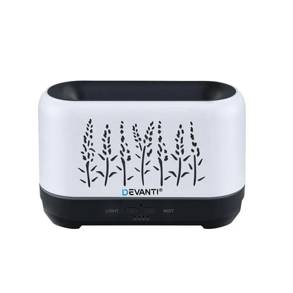 Devanti Aroma Diffuser Aromatherapy Flame 200ml - Mekamart Australia