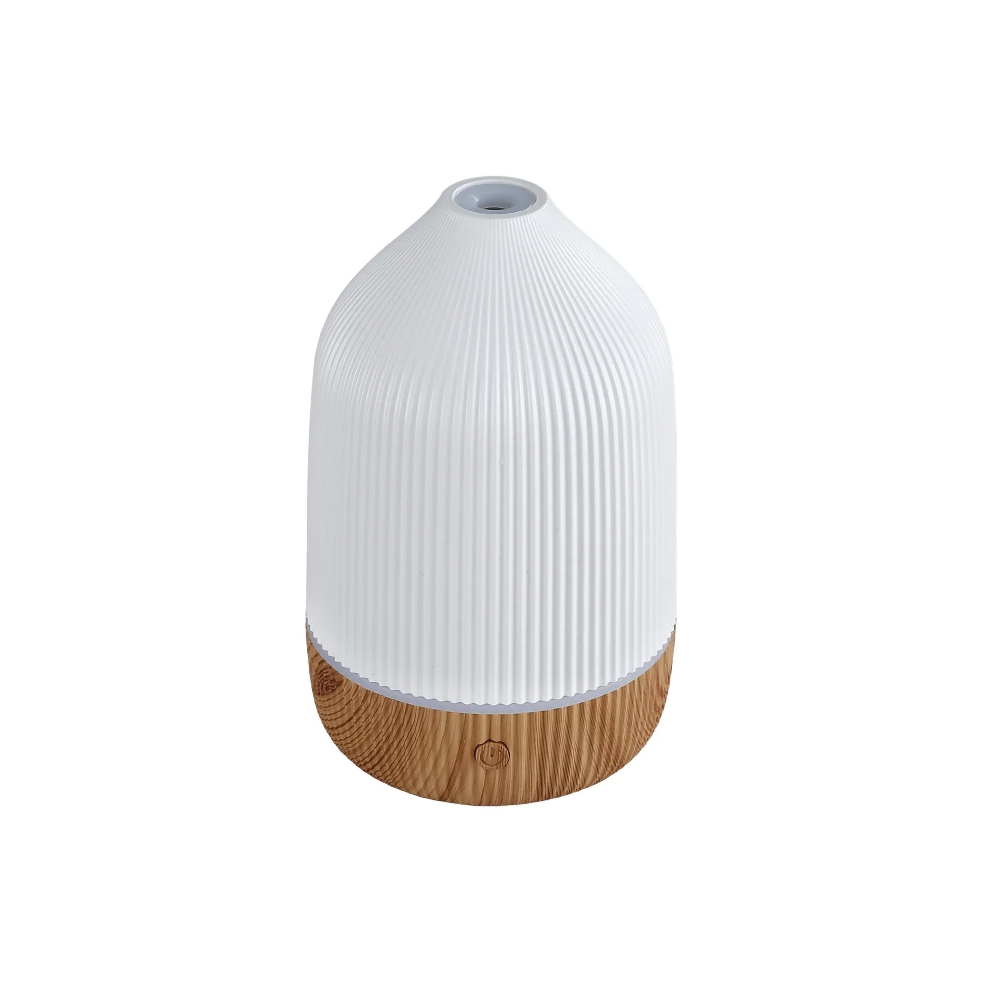 Devanti Ultrasonic Aroma Diffuser Aromatherapy 100ml LED Lights Iron Humidifier Forest - Mekamart Australia