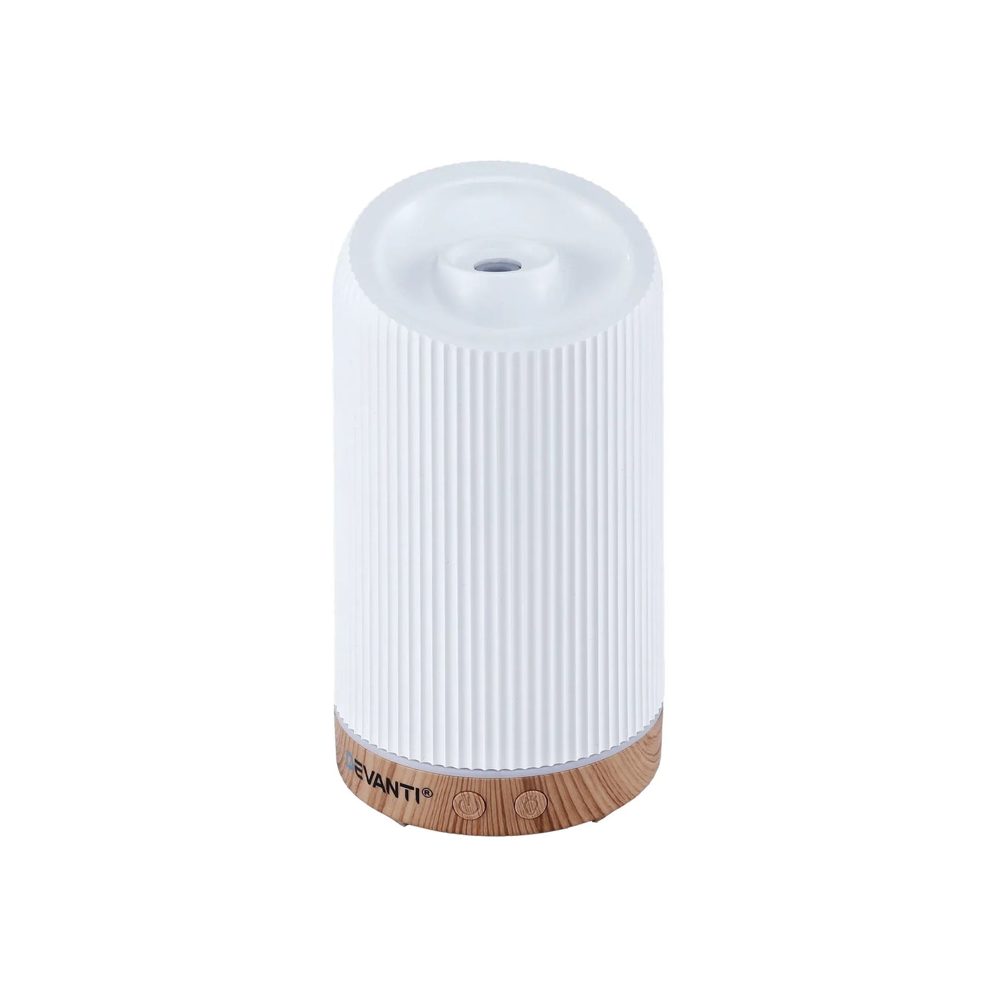 Devanti Ultrasonic Aroma Diffuser Aromatherapy 200ml LED Lights Iron Humidifier Forest - Mekamart Australia