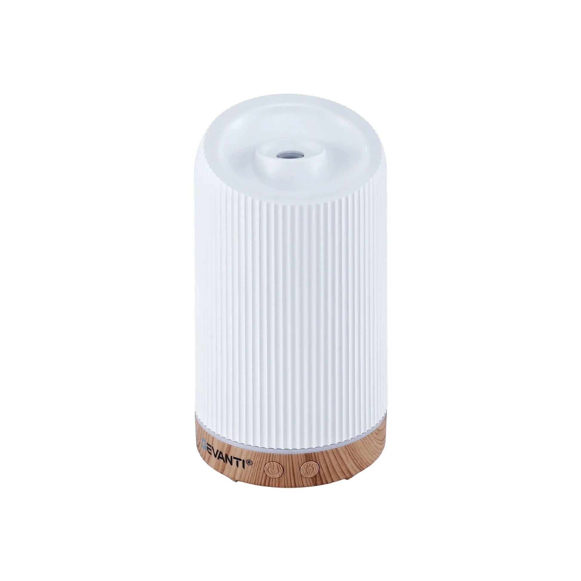 Devanti Ultrasonic Aroma Diffuser Aromatherapy 200ml LED Lights Iron Humidifier Forest - Mekamart Australia