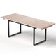 Artiss 2M Extendable Dining Table Kitchen Cafe Lounge Restaurant Tables Natural - Mekamart Australia