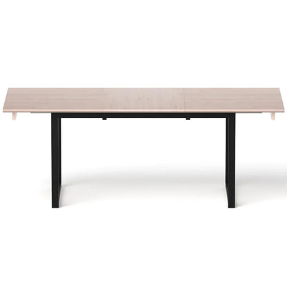 Artiss 2M Extendable Dining Table Kitchen Cafe Lounge Restaurant Tables Natural - Mekamart Australia