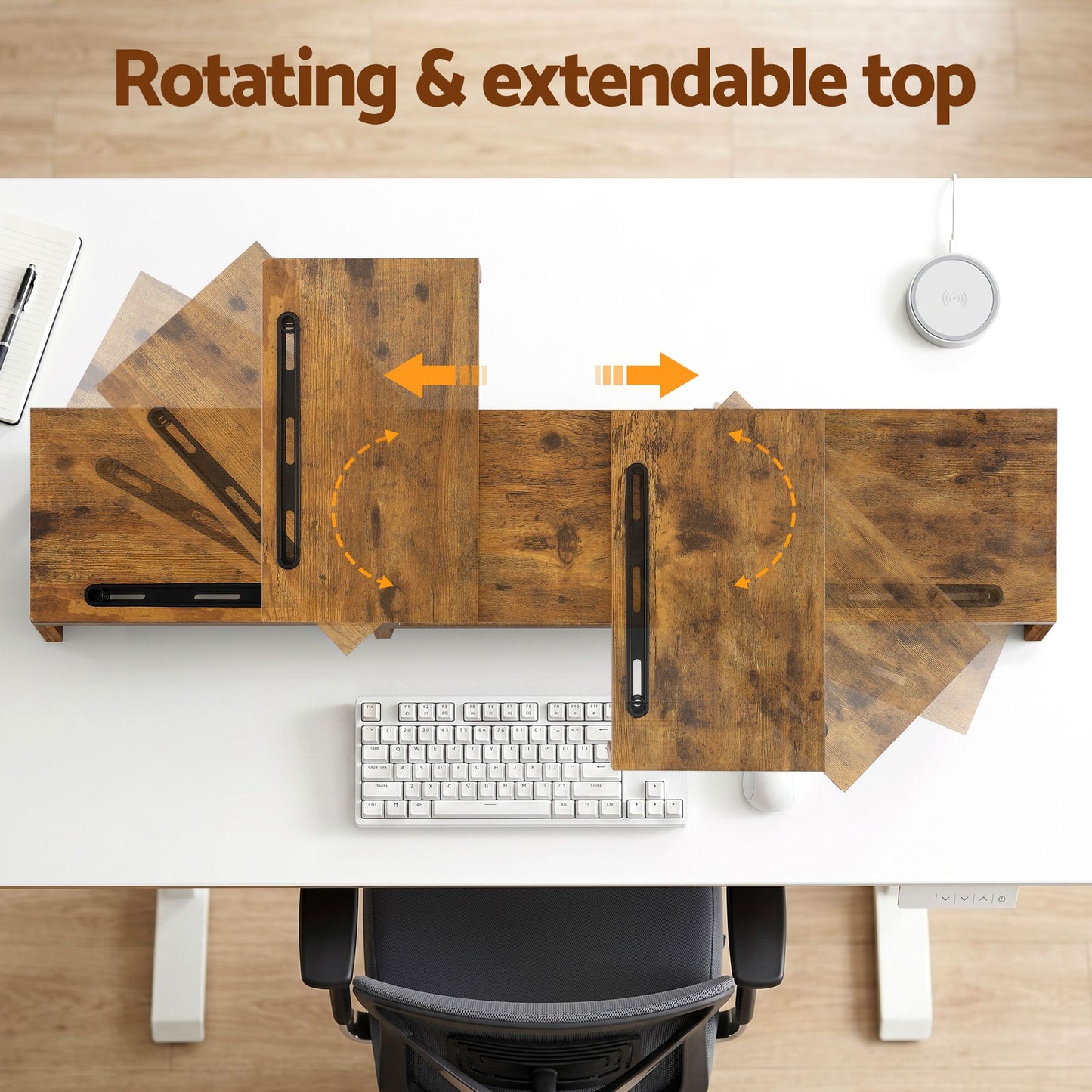 Artiss Dual Monitor Stand Riser