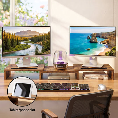 Artiss Dual Monitor Stand Riser