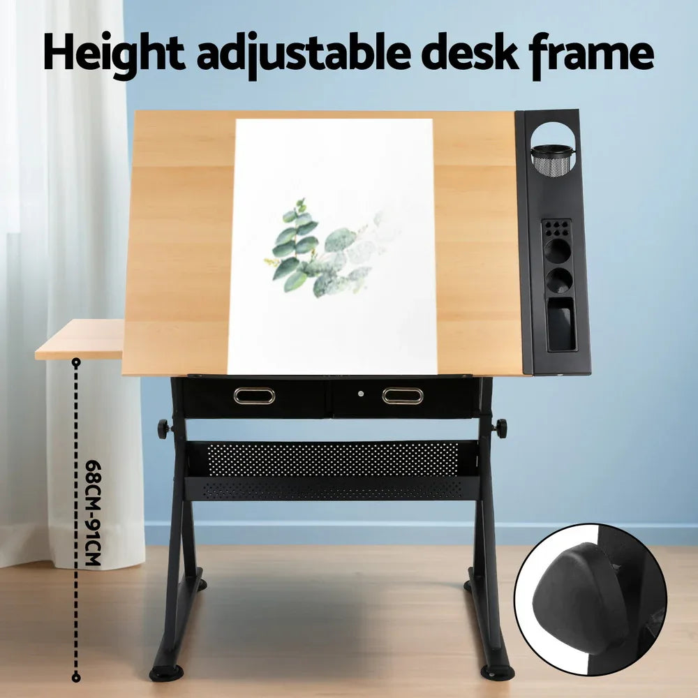 Artiss Drawing Desk Drafting Table - Mekamart Australia