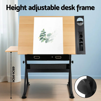 Artiss Drawing Desk Drafting Table - Mekamart Australia