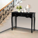 Artiss Console Table 3 Drawers Black Hamptons - Mekamart Australia