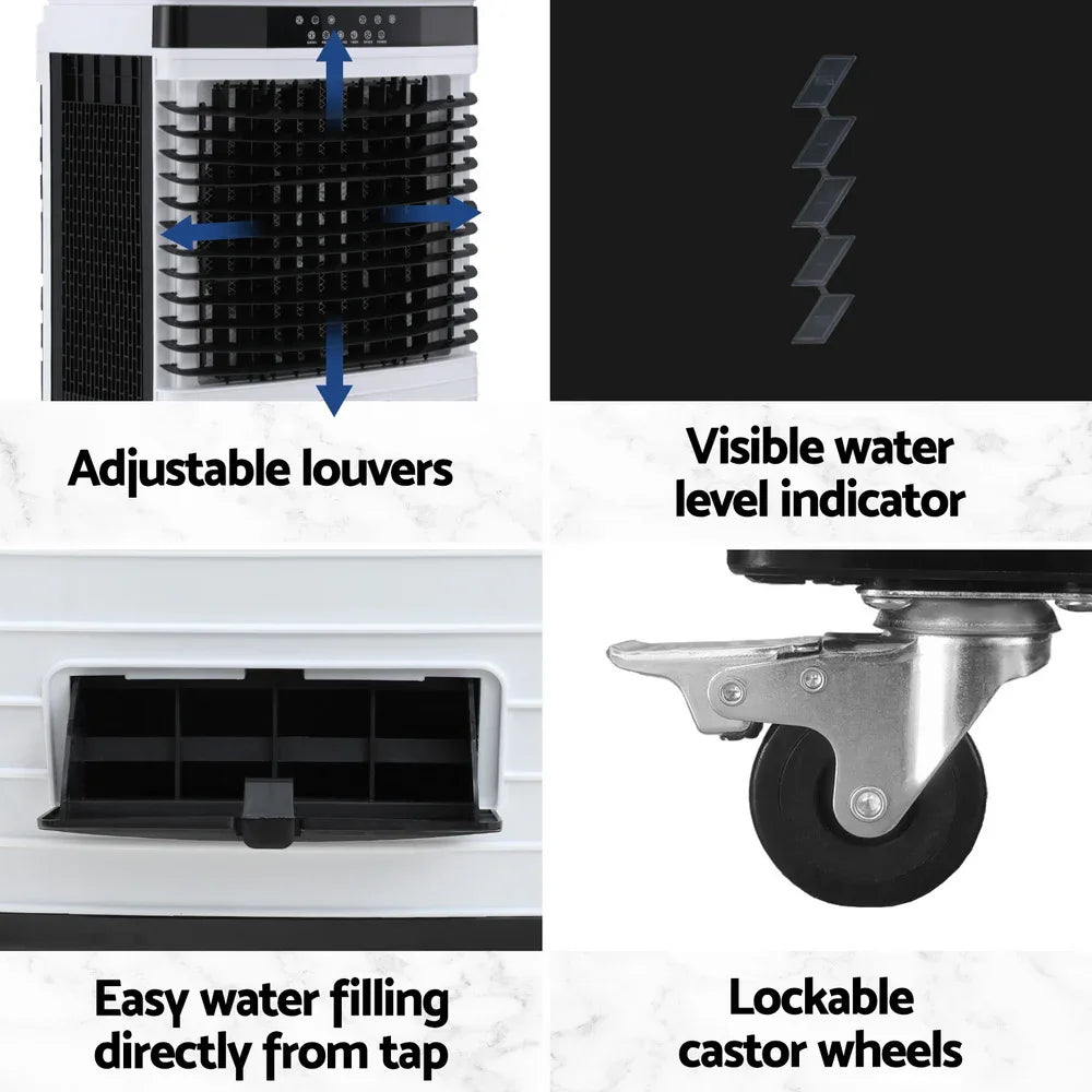 Devanti 60L Evaporative Air Cooler Conditioner - Mekamart Australia