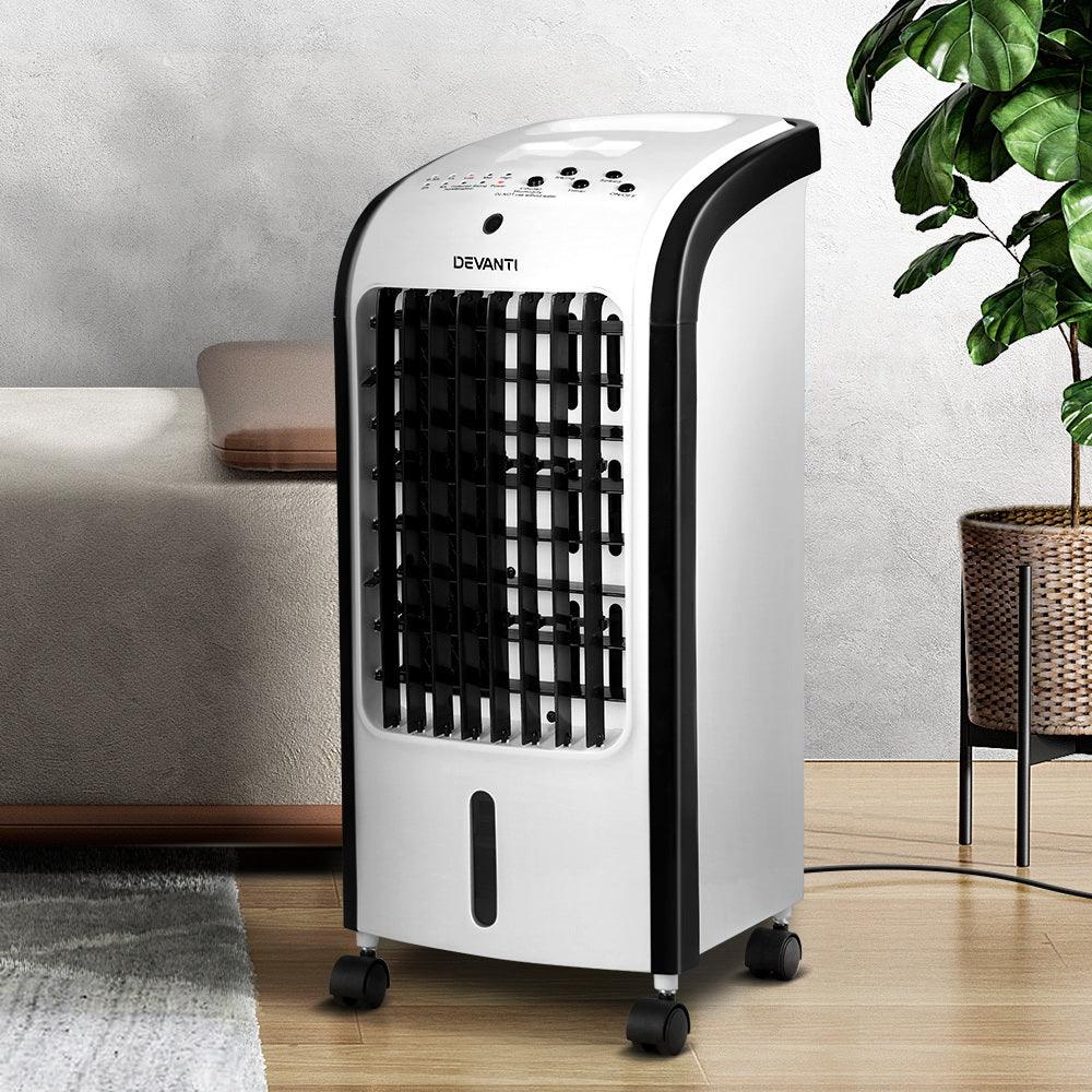 Devanti Evaporative Air Cooler Conditioner 4L - Mekamart Australia