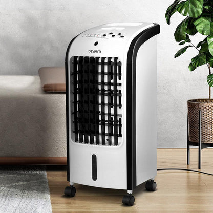 Devanti Evaporative Air Cooler Conditioner 4L - Mekamart Australia