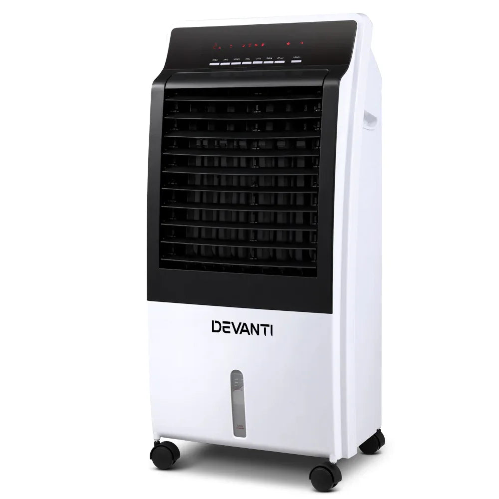 Devanti Evaporative Air Cooler Fan Conditioner 8L - Mekamart Australia