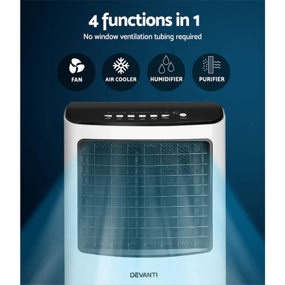 Devanti Evaporative Air Cooler Conditioner 8L - Mekamart Australia