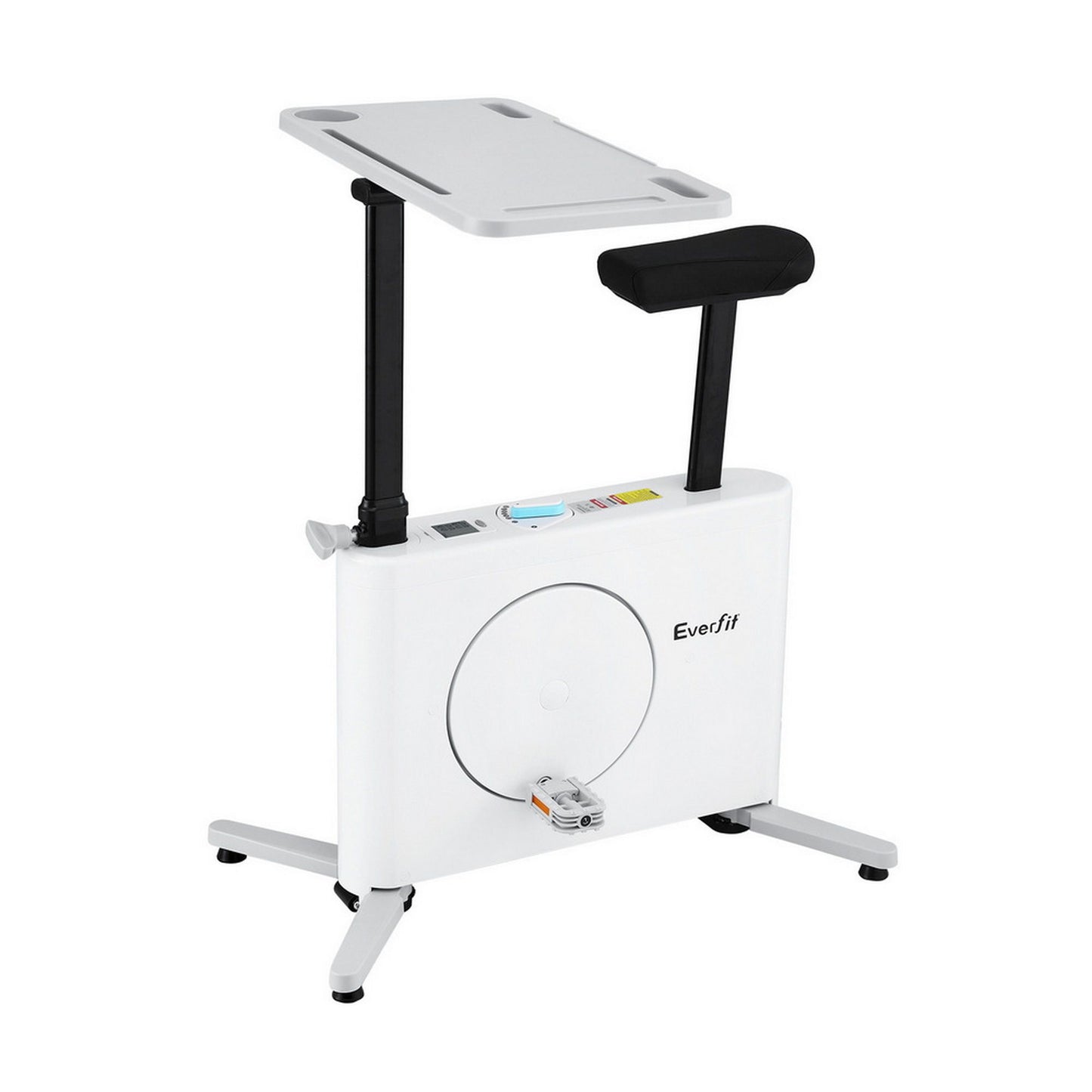 Everfit Exercise Bike Magnetic Desk Bike with Tabletop Fitness Home Workout Gym