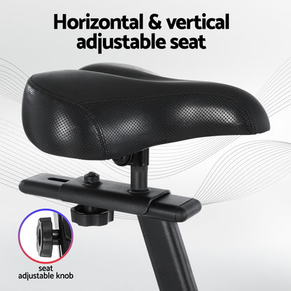 Everfit Air Bike Dual Action Exercise Bike Fitness Home Gym Cardio