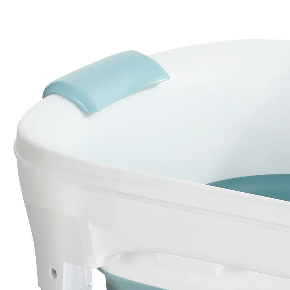 Weisshorn Foldable Bathtub Portable Folding Water Spa with Cover Plate 136x62cm - Mekamart Australia