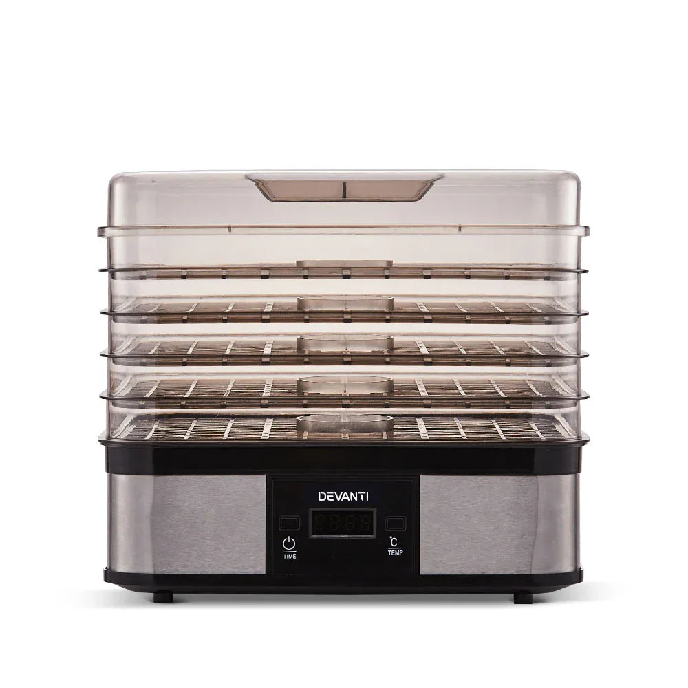Devanti 5 Trays Food Dehydrator - Mekamart Australia