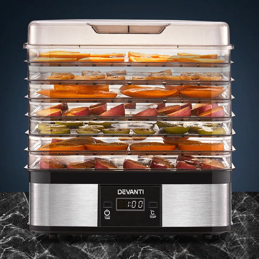 Devanti 7 Trays Food Dehydrator - Mekamart Australia